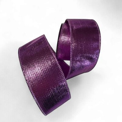 Shiny Pink Metallic 2.5" wide by 10 yards long with great quality adds shine and color