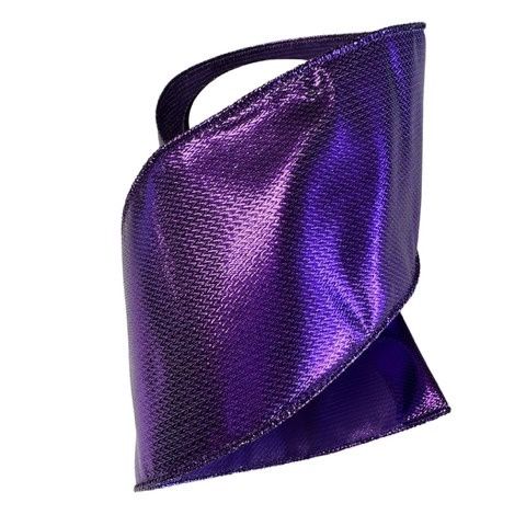 Purple Metallic Ribbon 4" x 10 Yds