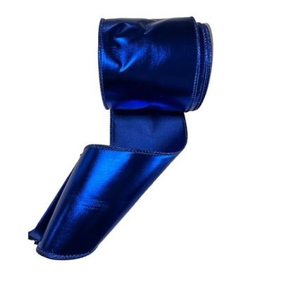 Foil Ribbon 4" x 10Yds Royal Blue