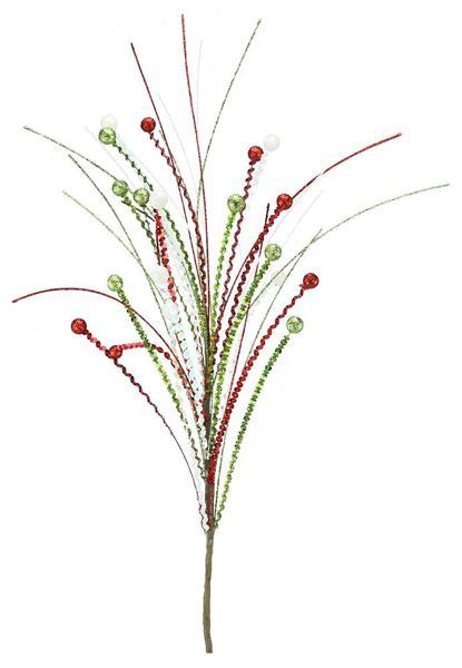 Lazer Sequin Glitter Ball Spray-Red/White/Lime