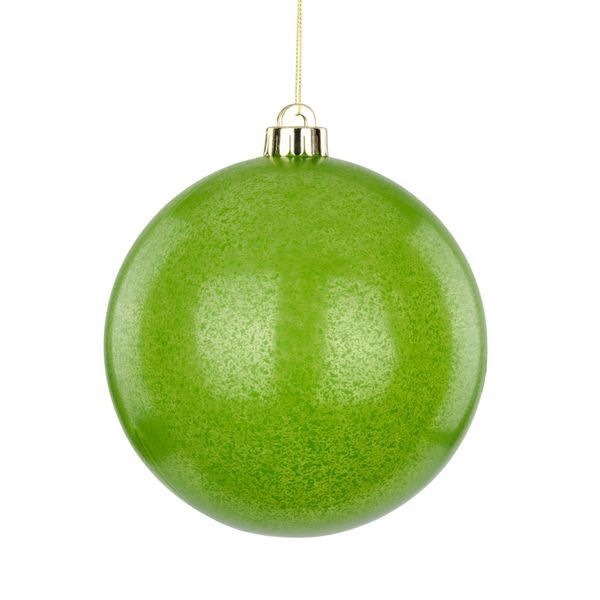 150MM Speckle Ball Orn-Lime Green