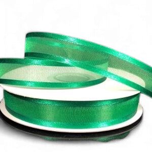 Sheer Satin-Emerald 5/8" 25 Yds