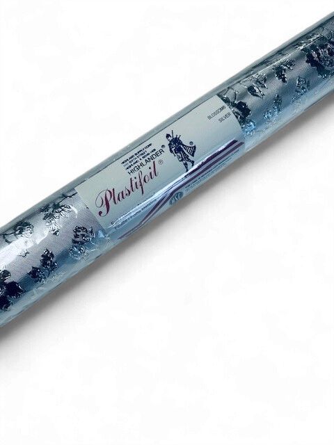 Poly Foil Blossom Silver