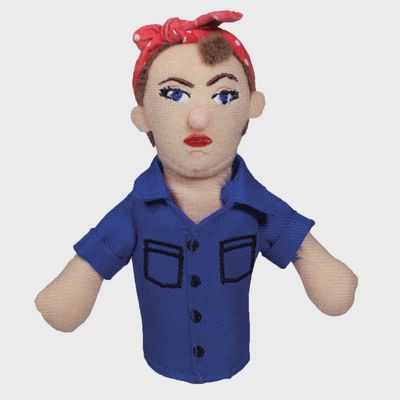 Rosie the Riveter Finger Puppet