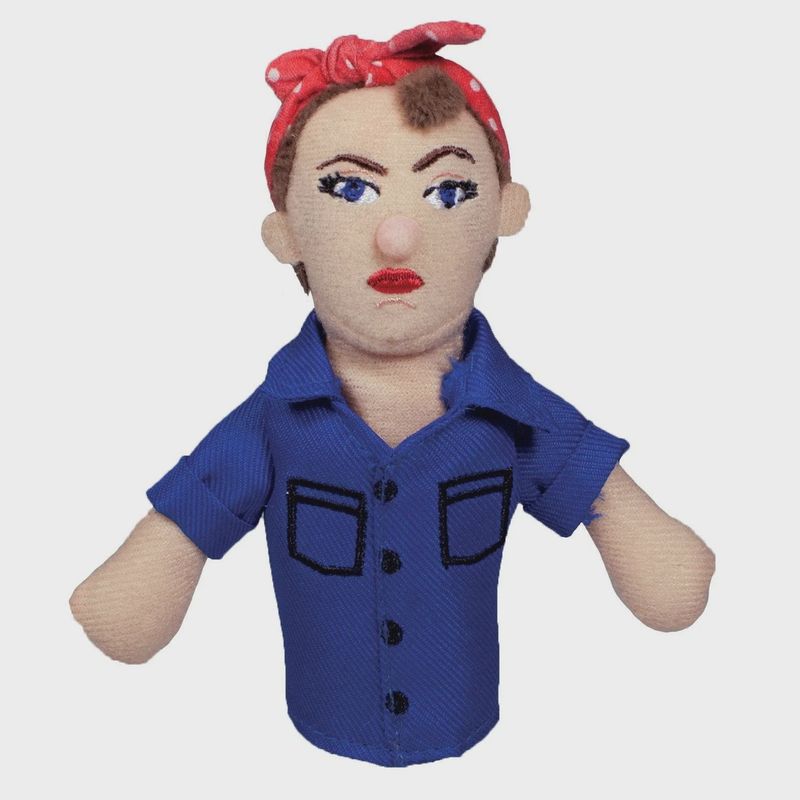 Rosie the Riveter Finger Puppet