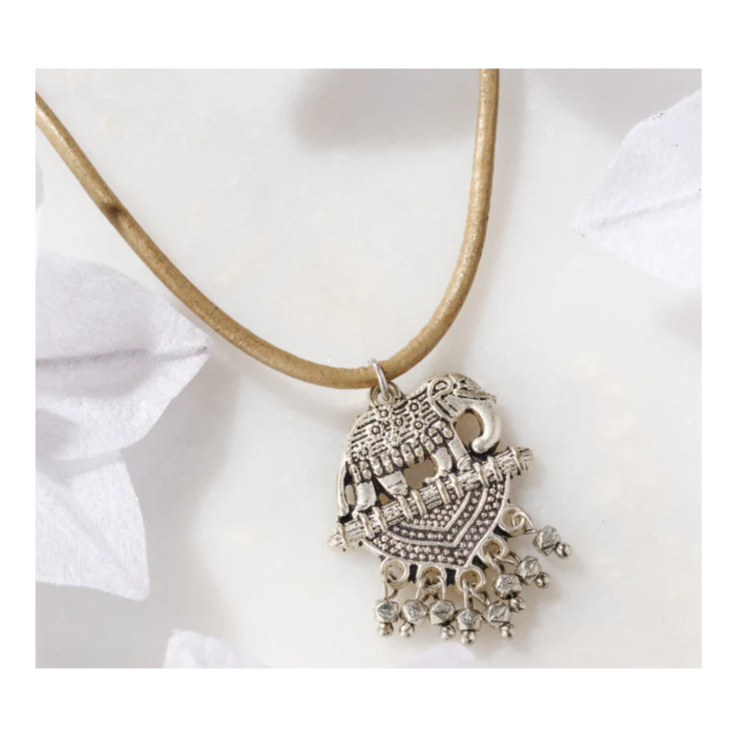 Elephant Pendant Necklace