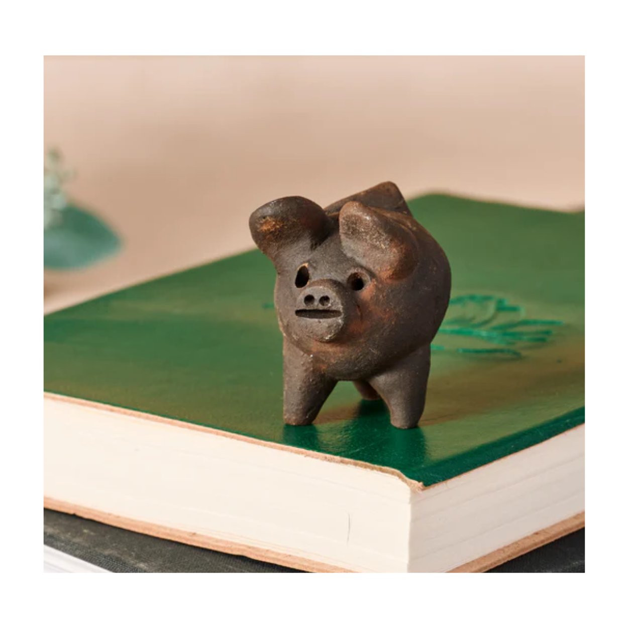 Good Luck Clay Pig