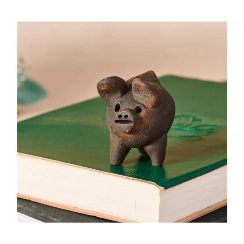 Good Luck Clay Pig