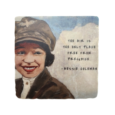 Bessie Coleman Coaster
