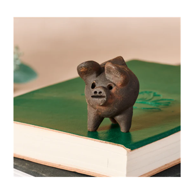 Good Luck Clay Pig