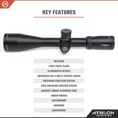 Ares BTR GEN2 HD 2.5-15x50 APRS5 FFP IR MIL Reticle
