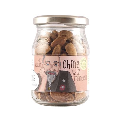 Salzmandeln im Pfandglas