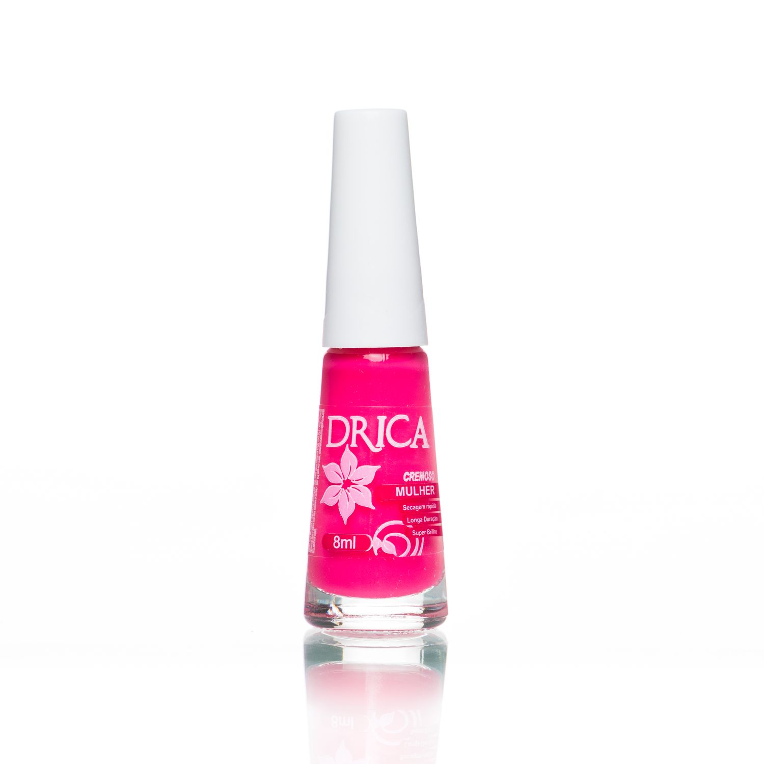 ESMALTE DRICA MULHER CREMOSO  - CAIXA COM 6 ESMALTES - Nº532