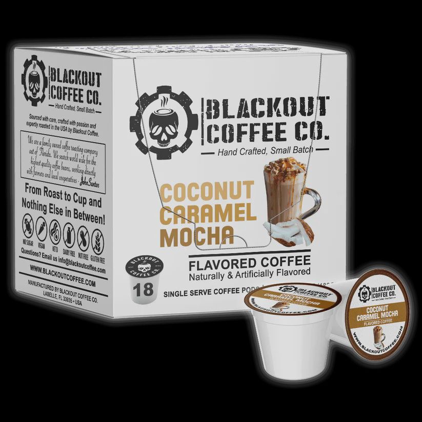 Coconut Caramel Mocha (Single Serve Pods 18 Ct.)