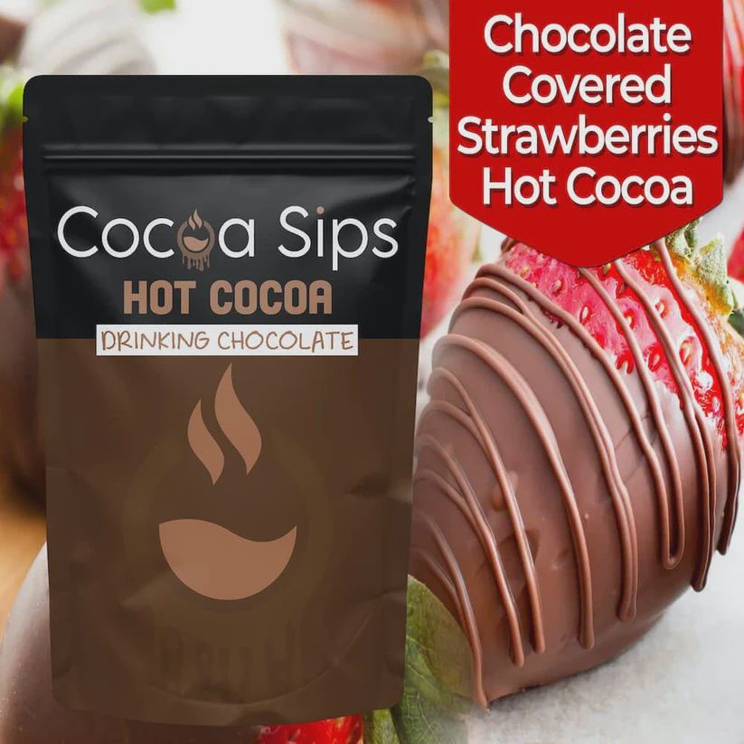 Chocolate Covered Strawberries (Hot Cocoa)