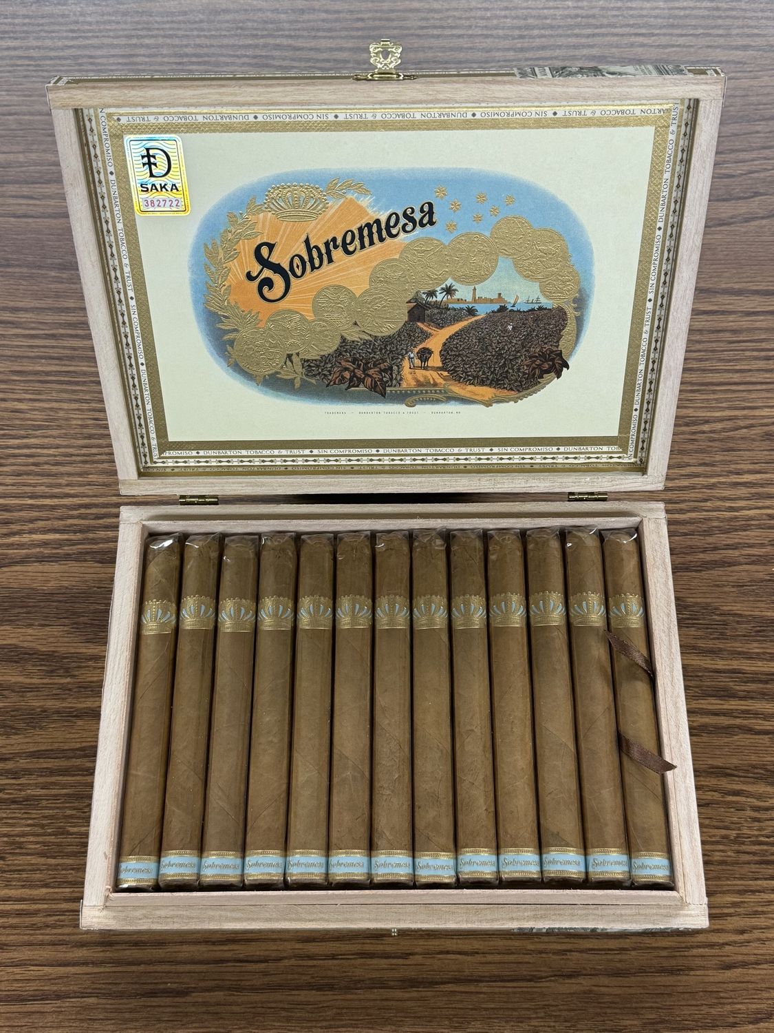 Dun Barton Sobremesa Brulee Blue