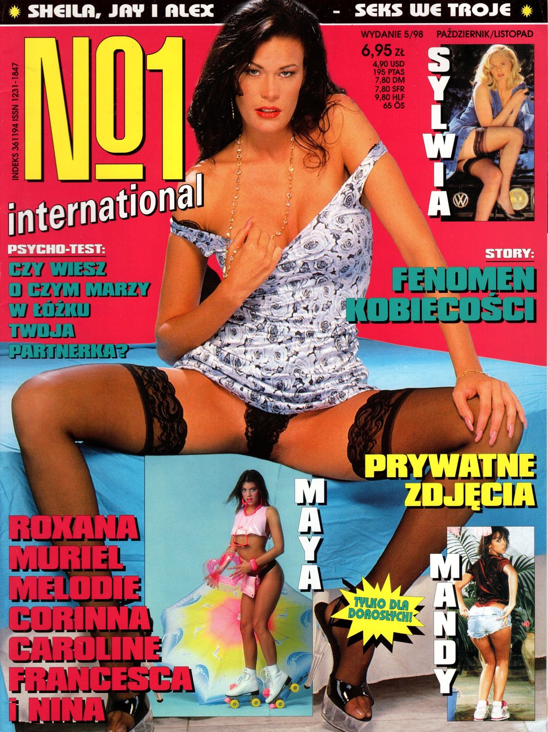 No.1 International Adult Magazine Maya May 1998