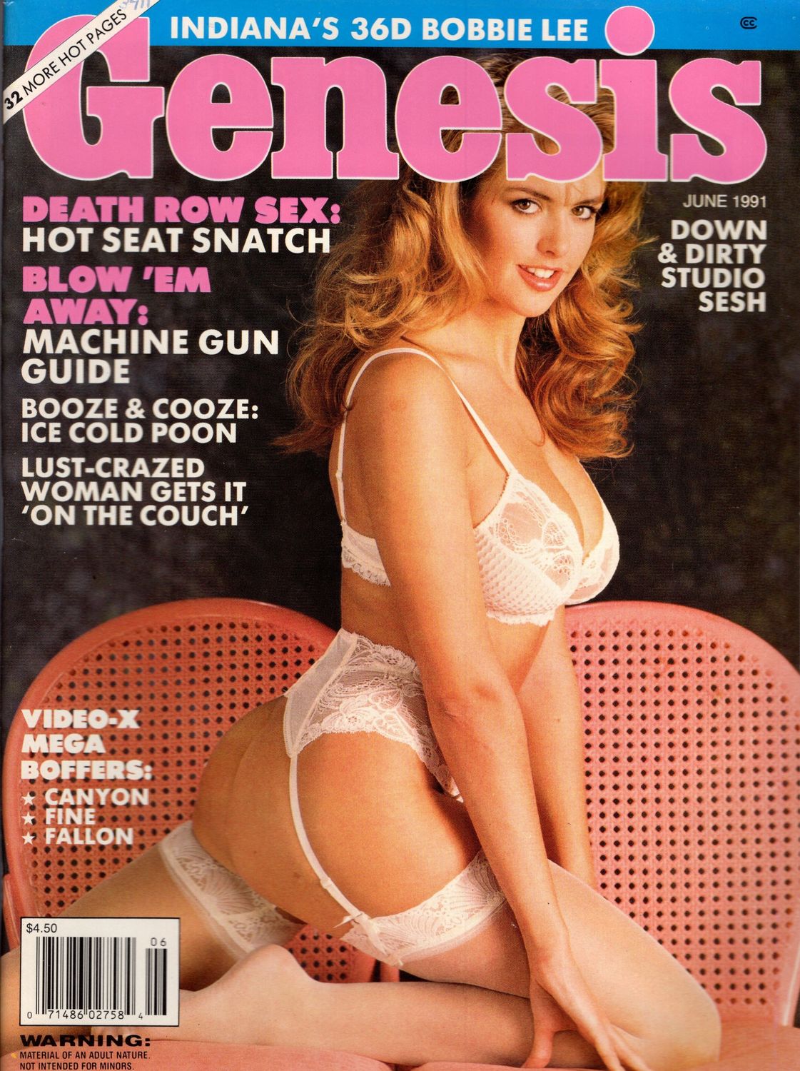Vintage Magazines | Genesis Vintage Adult Magazine June 1991
