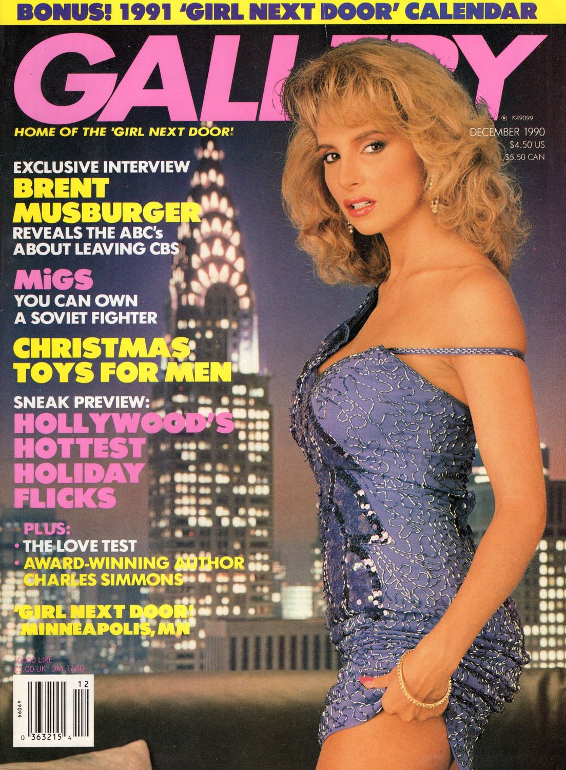 adult magazines - Gallery Adult Magazine Back Issue December 1990