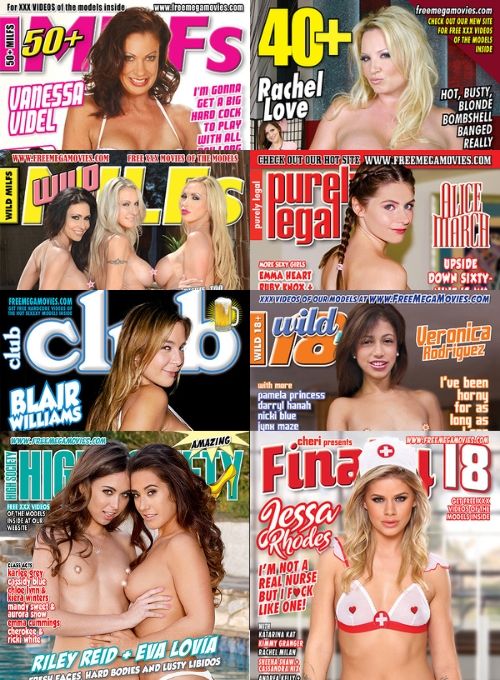 Adult XXX Magazines August 2026 Bundle Pack