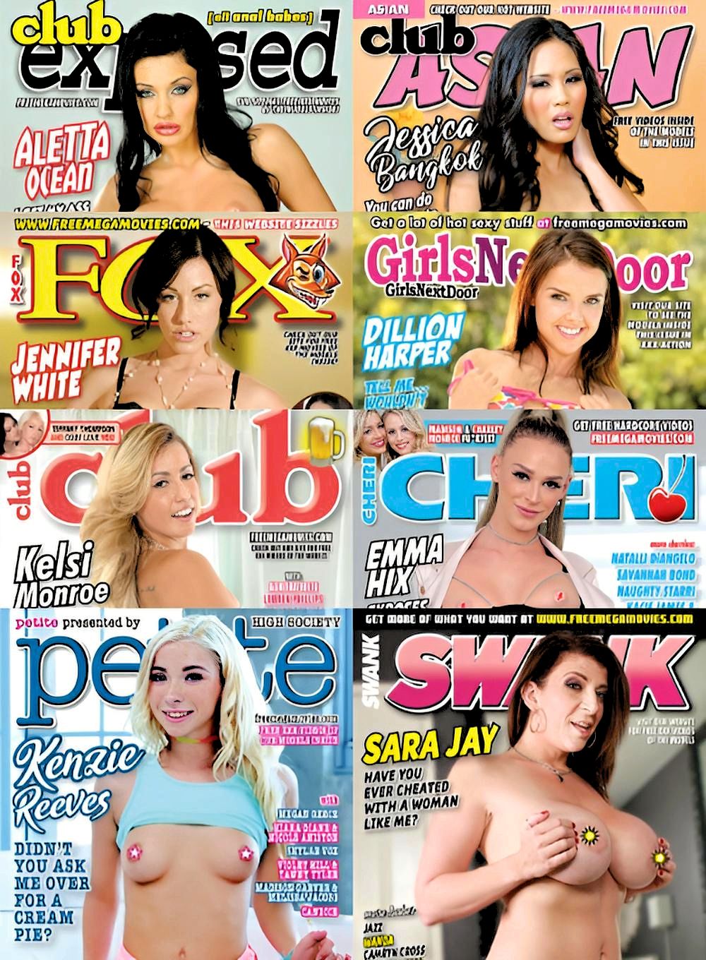 Adult XXX Magazines September 2026 Bundle Pack
