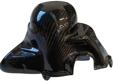[CRB-025] Cuffia motore corsa corta vespa 50 special in carbonio