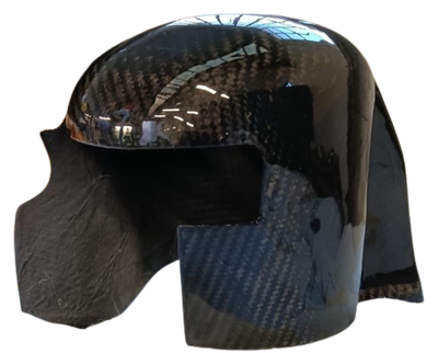 [CRB-017] Cuffia motore vespa T5 in carbonio