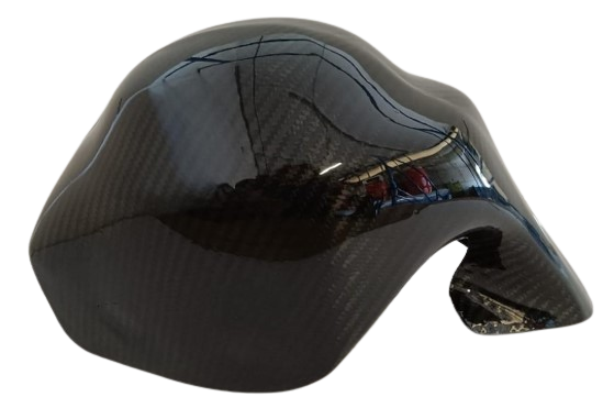 [CRB-005] Cuffia motore in carbonio lucido per vespa 50 et3 125 primavera
