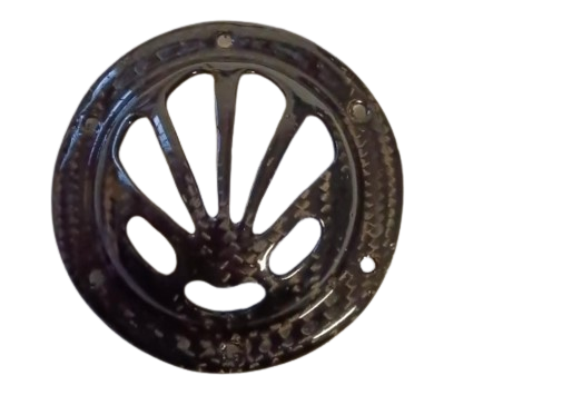 [CRB-031] Tappo clacson vespa in carbonio