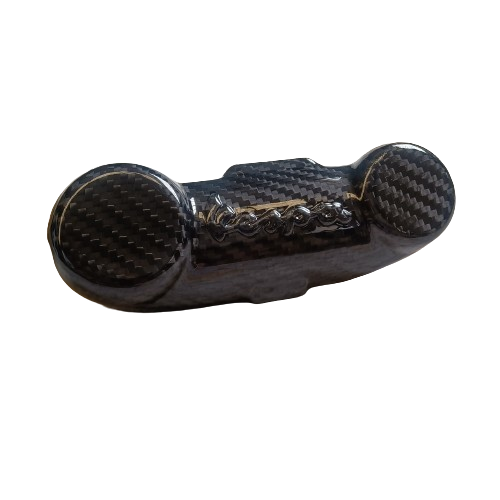 [CRB-058] Coperchio molleggio in carbonio per forcella vespa px 125-150-200 a disco