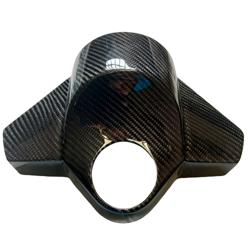 [CRB-060] Coperchio manubrio in carbonio per vespa pk 50 125 s