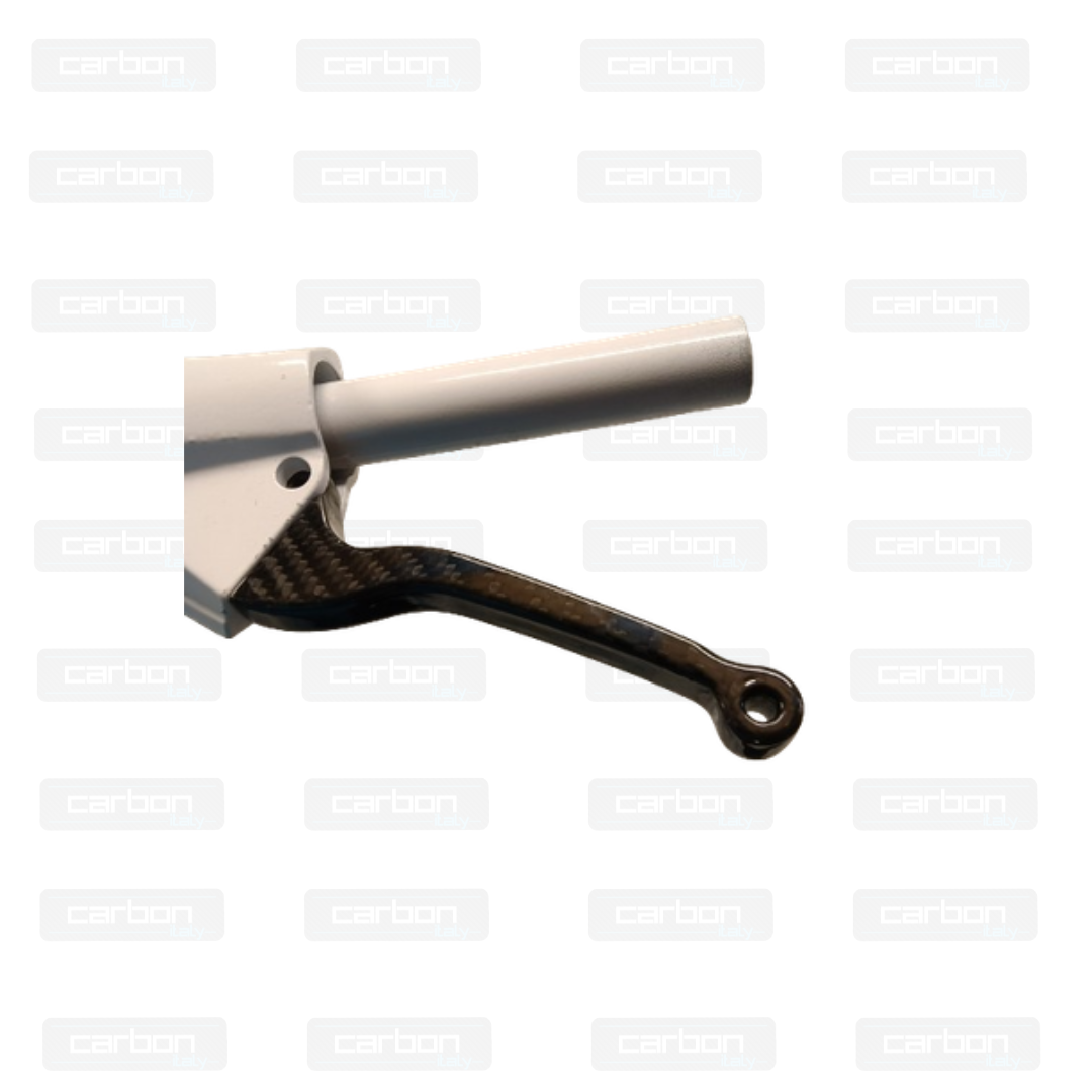 [CRB-066] Coppia leve freno/frizione in vero carbonio per vespa 50