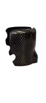 [CRB-073] Copricilindro in carbonio per kart con motore TM