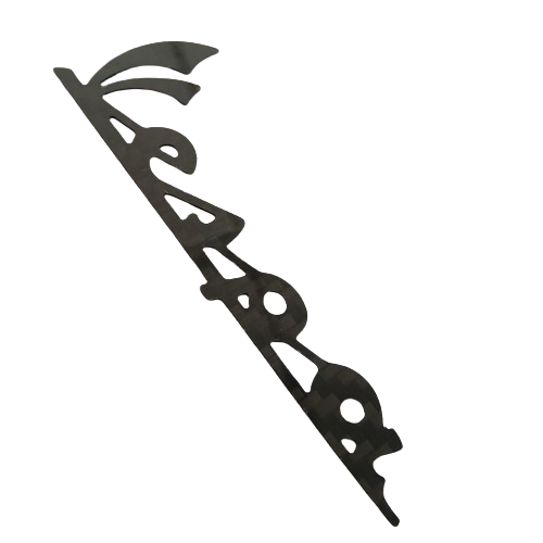 [CRB-067] Vespa Logo in Carbon Fiber