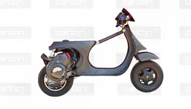 [CRB-189] Telaio Vespa 50 Special in Carbonio