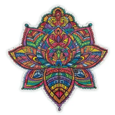 Le Florissant Lotus - Puzzle en bois