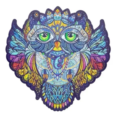 Magnifique Hibou - Puzzle en bois