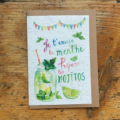 Je t'envoie la menthe, prépare les mojitos