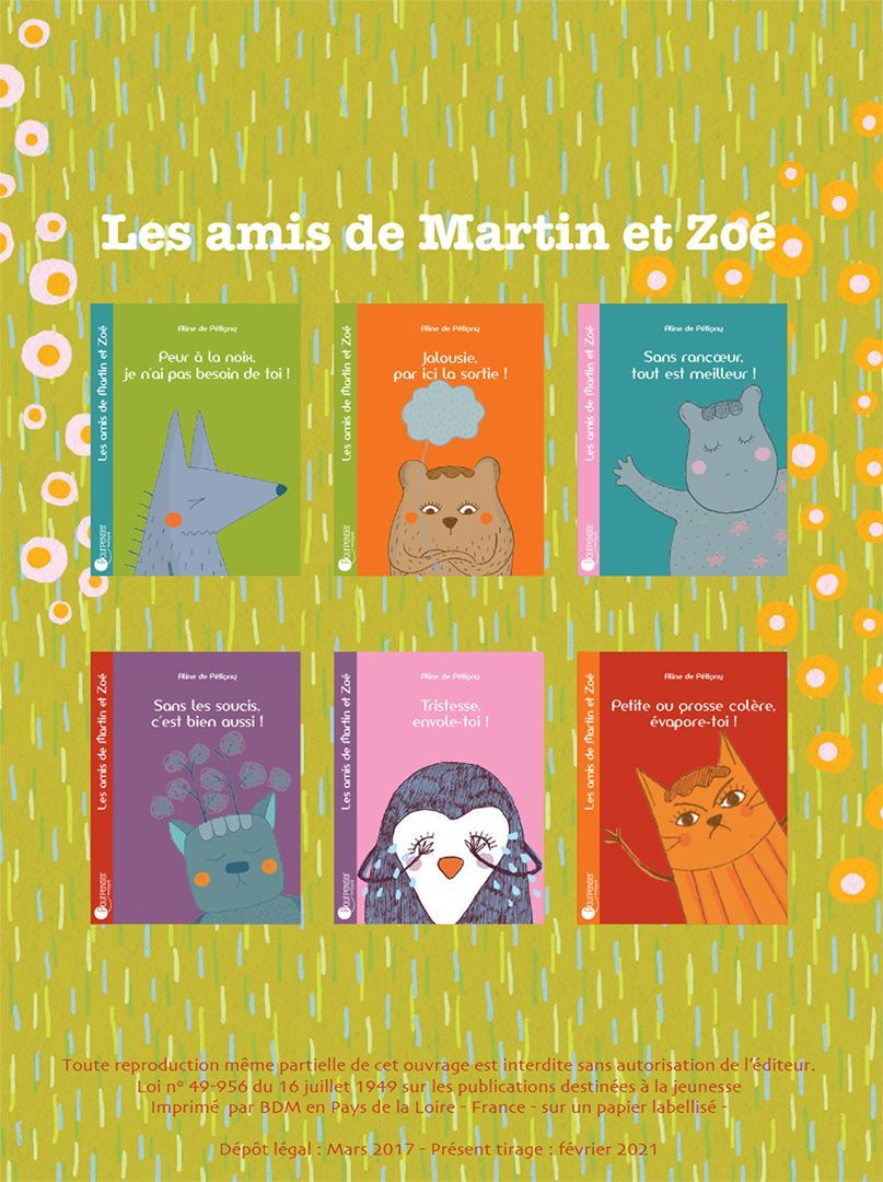 Les émotions avec les amis de Martin et Zoé (Aline de Pétigny)