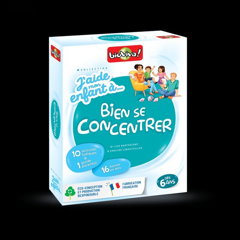 J'aide mon enfant à bien se concentrer