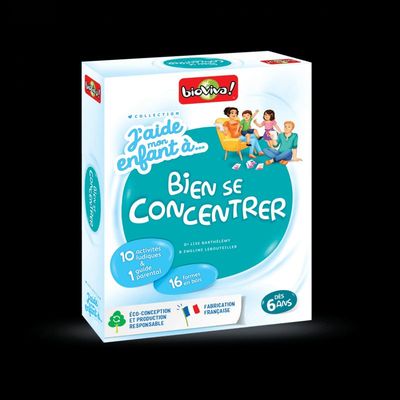 J'aide mon enfant à bien se concentrer