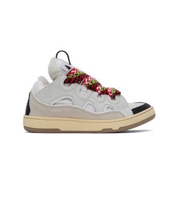 LANVIN SSENSE Exclusive Off-White Sneakers