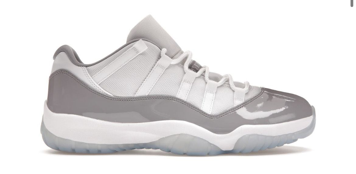 Jordan 11 Retro Low Cement Grey