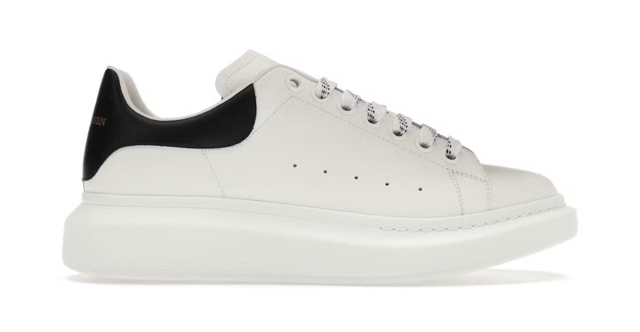 Alexander McQueen Oversized White Black