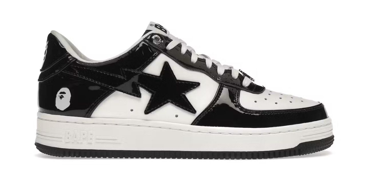 A Bathing Ape Bape Sta Low Black