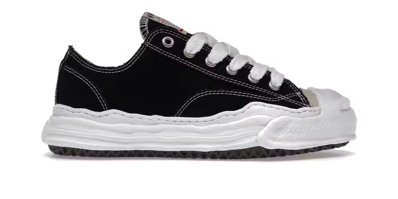 Maison Mihara Yasuhiro Hank OG Sole Canvas Low Black