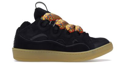 Lanvin Leather Curb Black