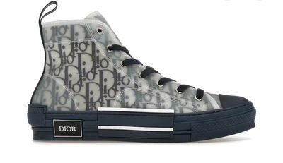 Dior B23 High Top Blue Oblique
