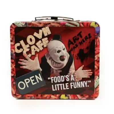 Terrifier 2 Tin Titans Lunch Box with Thermos - Previews Exclusive
