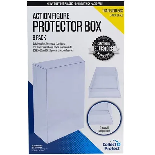 ACTION FIG/ PROTECTOR BOX TRAPEZOID